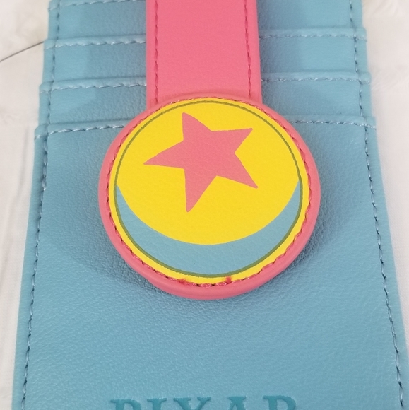 Loungefly Pixar Ball Cardholder - Picture 8 of 10